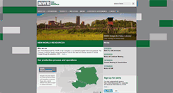 Desktop Screenshot of newworldresources.eu